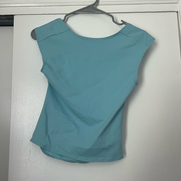 Blue Backless Women's Top - Picture 1 of 2